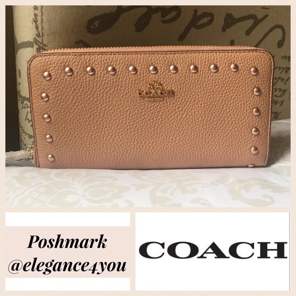 Coach Handbags - ✨COACH✨LAST 1! Authentic Accordion Zip Wallet NEW!